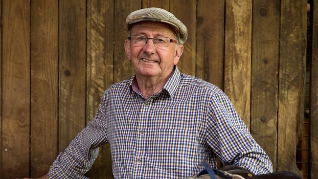 27-10-17 - Trainer Ron Quinton at his stables in Randwick. Picture By Ryan Osland/The Australian