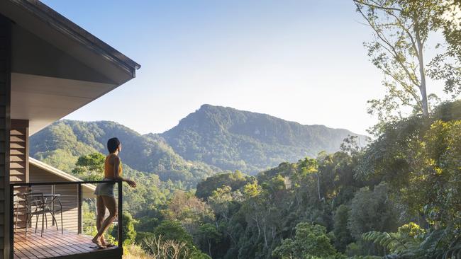 The view from Eden Health Retreat in Queensland.