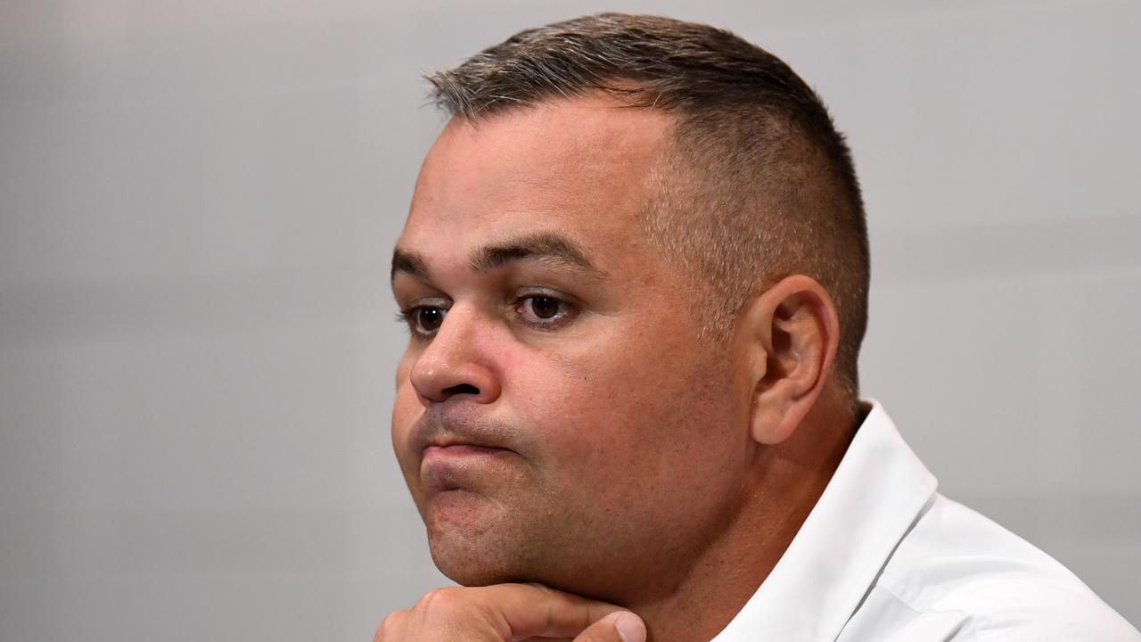 Broncos coach Anthony Seibold is under intense scrutiny. (AAP Image/Dan Peled)