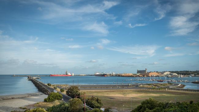 Portland's Alcoa aluminium smelter. Picture: Jake Nowakowski