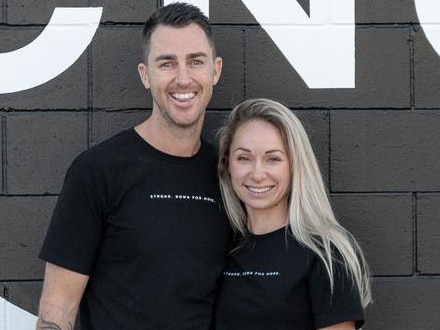 Fitness couple swaps the beach for the bush