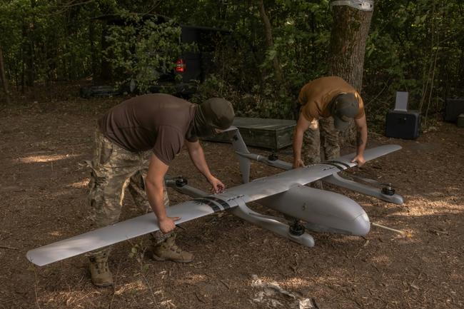 Drones, both for reconnaissance and attacks, have become an important feature of the war