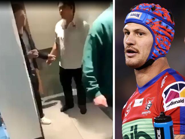 Ponga and Mann are asked to leave. Photo: Getty Images and Instagram