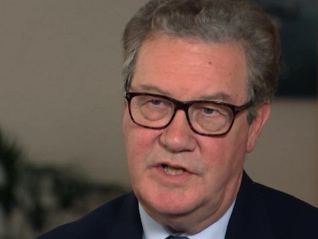 Former foreign minister Alexander Downer said Mr Turnbull’s demise was likely due to a case of revenge. Picture: ABC