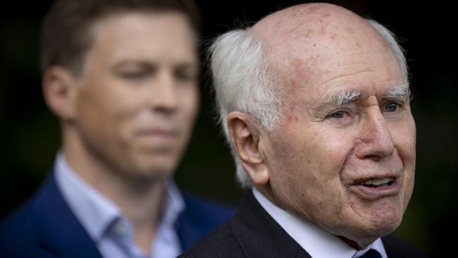 Former Australian Prime Minister John Howard hit back saying it was an ‘absurd sledge’. Photo: Sarah Marshall