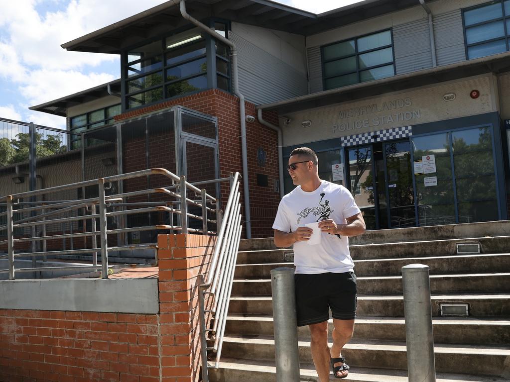 Hayne must present at Merrylands Police Station in Western Sydney three days a week. Picture: NCA NewsWire/Dylan Coker