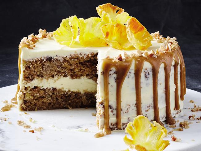 Slow cooker hummingbird cake. Picture: Nigel Lough