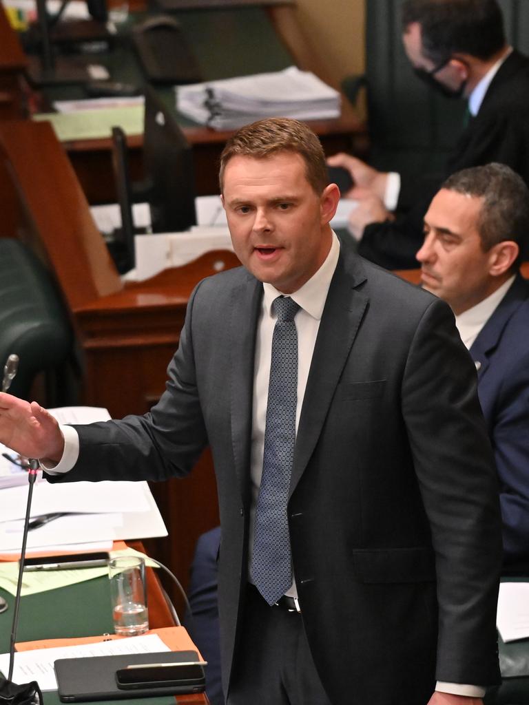 Shadow Attorney-General Stephen Mullighan said the state government's bid to scrap parliamentary sittings was ‘a stunning act of political cowardice’. Picture: Keryn Stevens
