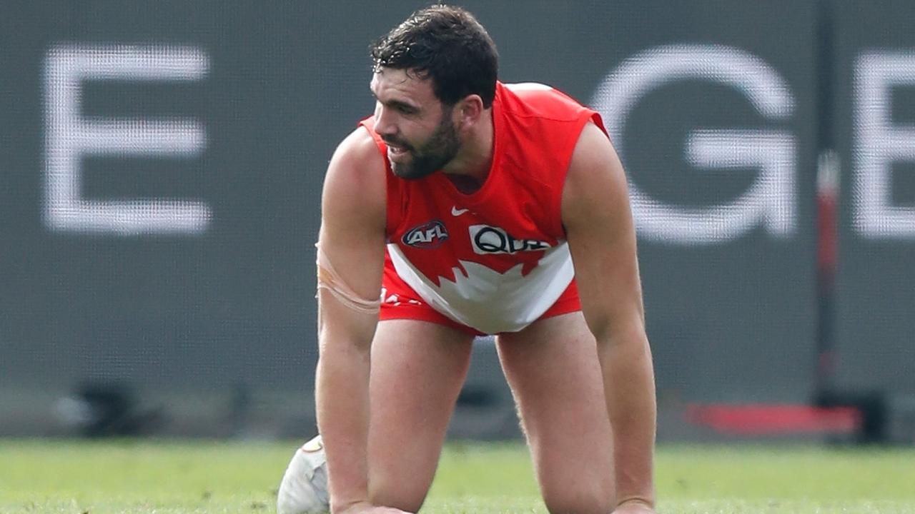 Paddy McCartin will miss this weekend’s match after sustaining a concussion on Sunday. Picture: Getty Images