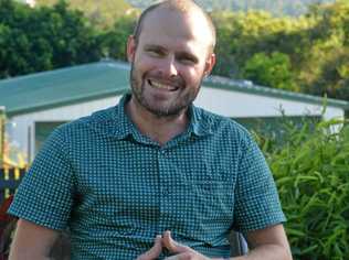 GOT THE LIFE: Gympie man Paul Barnes takes in the afternoon sun at his Gympie property yesterday. Picture: Tom Daunt