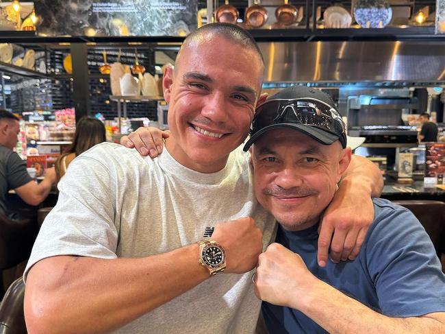 tim and kostya tszyu catch up after a long absence.