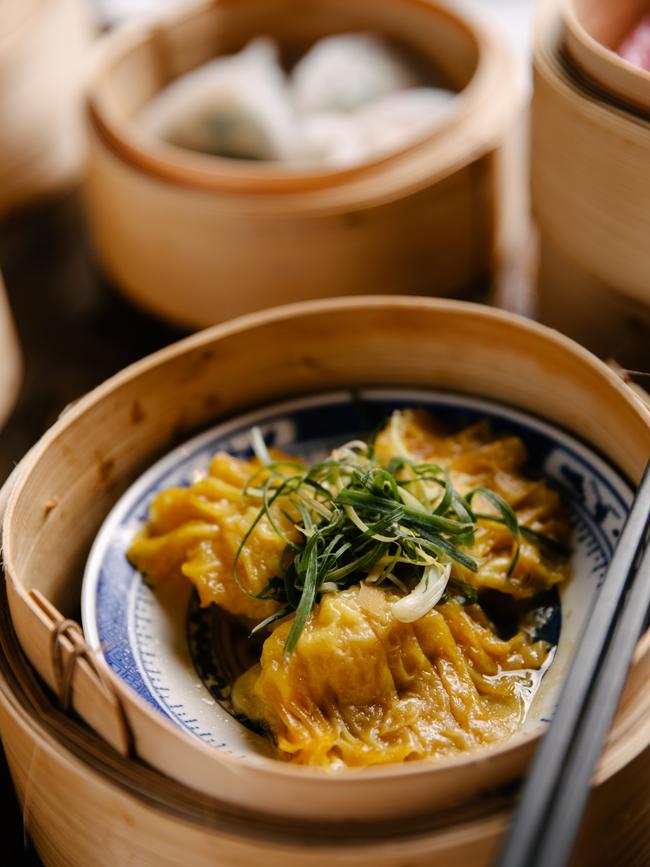 Ginger prawn dumplings