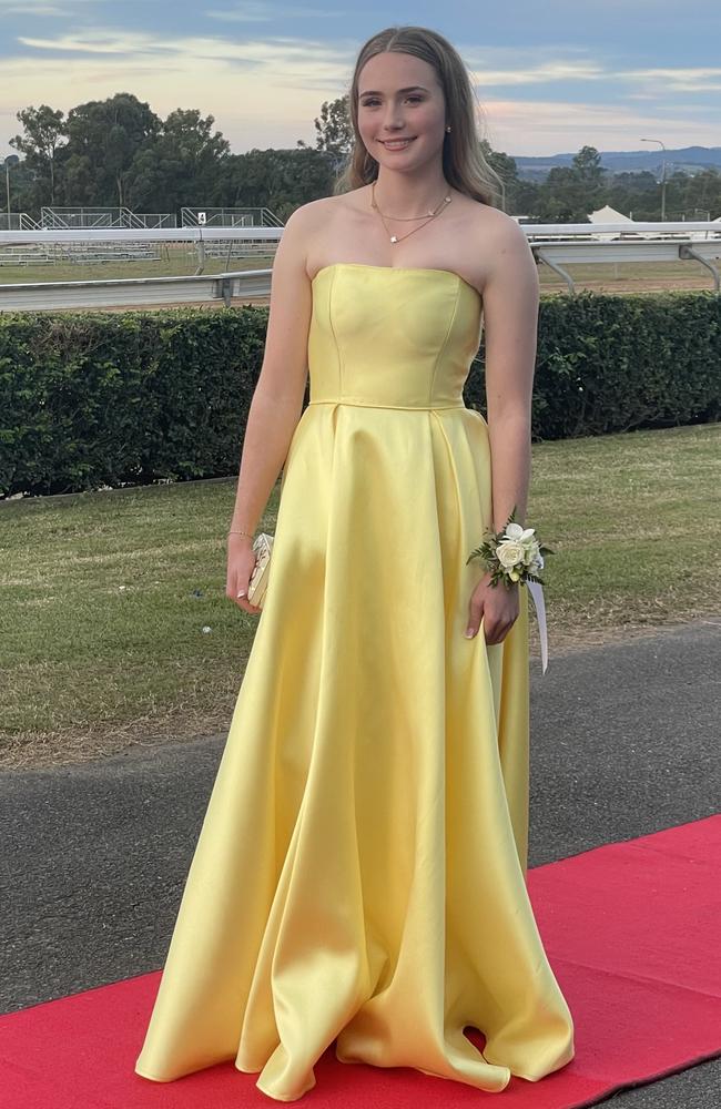 Asha Corbet at the St Patrick's College formal on Friday, June 14, 2024.