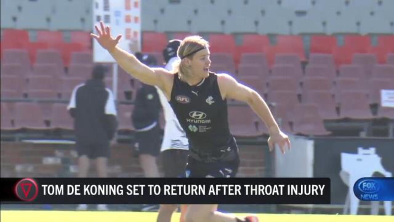De Koning pushing for Carlton return