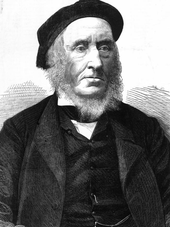 John Pascoe Fawkner, an early settler of Melbourne and the last known owner of the parcel of land. Picture: State Library of Victoria