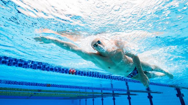 Alex Graham - Swimming, 4x200 relay. Picture: Cavan Flynn