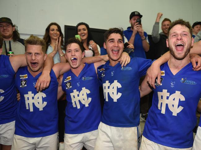 Nepean FNL preliminary final: Rosebud v Hastings at Tyabb. Picture: Chris Eastman