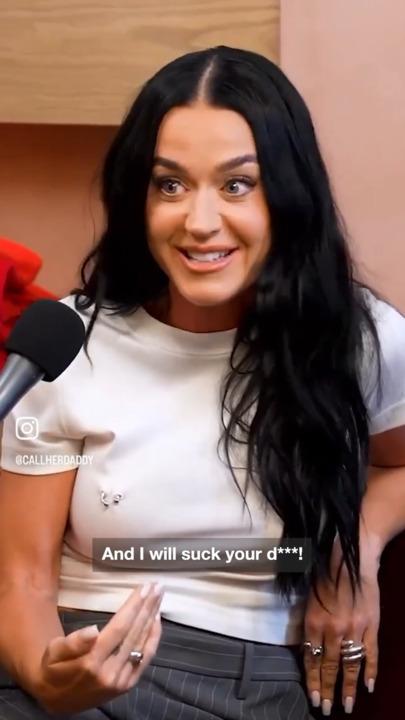 Katy Perry's X-rated remarks about her love life