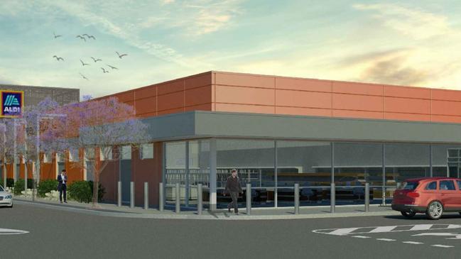 Artists impression of the supermarket planned for Park Tce, Salisbury. Picture: SUPPLIED