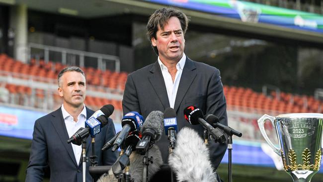 Gillon McLachlan’s successor has been confirmed. Picture: NCA NewsWire / Brenton Edwards.