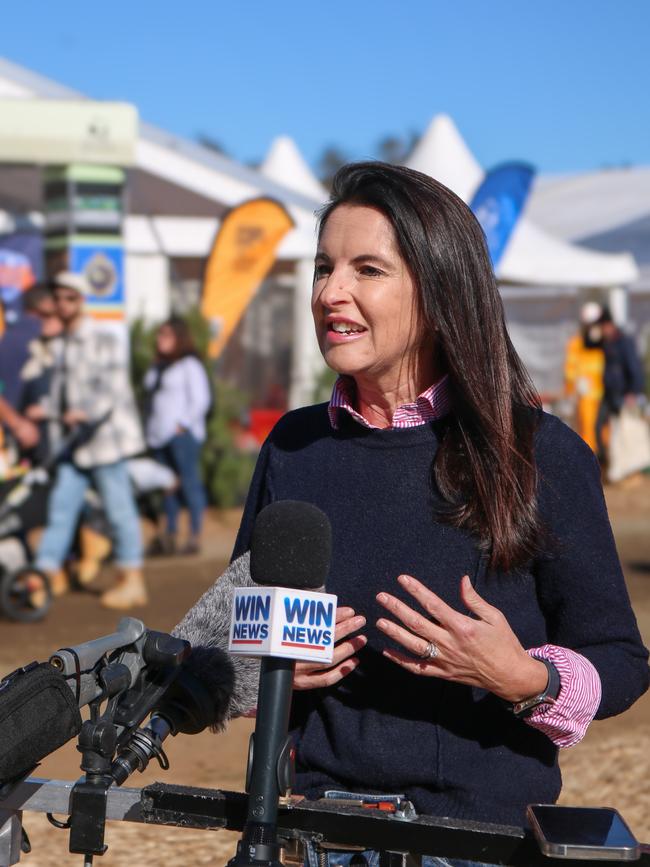 Primary Industries and Water Minister Jane Howlett. Picture: Stephanie Dalton