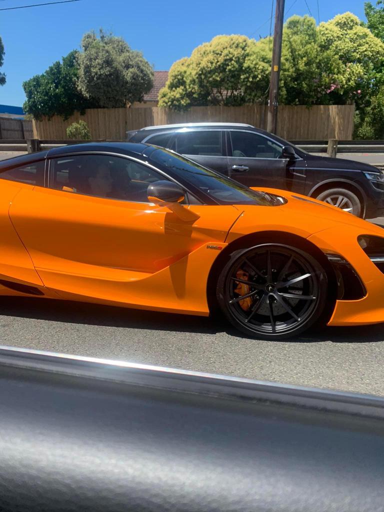 An eagle-eyed F1 fan appears to have spotted Oscar Piastri and Daniel Ricciardo driving a McLaren in Melbourne. Credit: AidenBuckleigh on Reddit