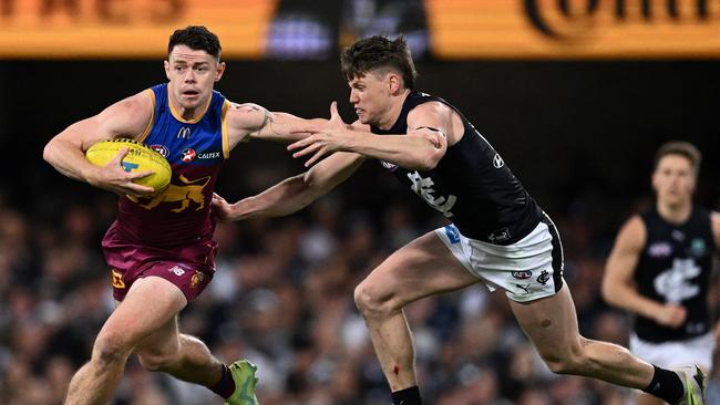 The Brisbane Lions have been dealt a brutal draw. (Photo by Quinn Rooney/Getty Images)