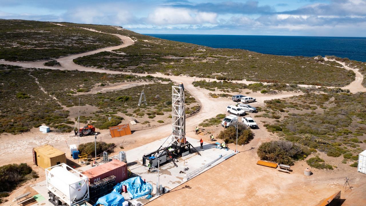 Southern Launch's Koonibba launch site on the Eyre Peninsula. Picture: Supplied