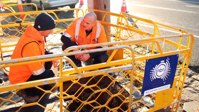 NBN Co says its network is 90 per cent complete and on track to be finished by the end of June.