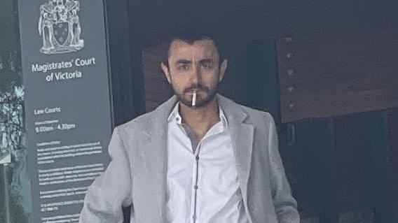 Belal Mahmoud pleads guilty to obtaining a flight ticket using false ID and possessing drugs at the Broadmeadows Magistrates’ Court