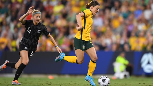 Hayley Raso has experience on her side. Picture: Getty