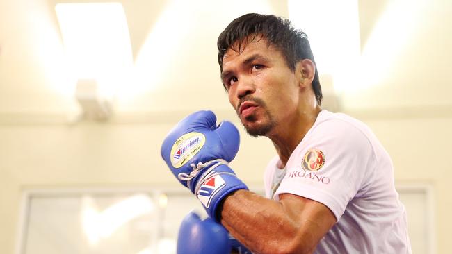 Manny Pacquiao set for Lucas Matthysse fight.