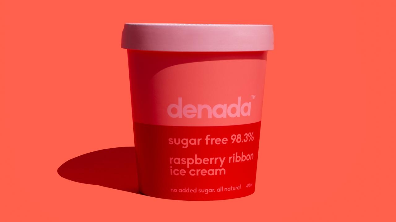 The sugar-free ice cream creation came from experimentation in the kitchen after doing a sugar-free diet. Picture: Supplied