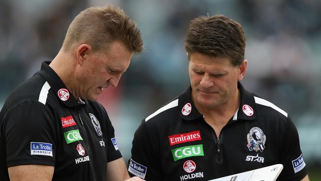 Robert Harvey will be Nathan Buckley’s backline coach next season. Picture: Wayne Ludbey