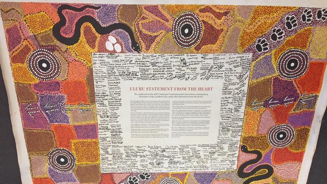 The Uluru Statement from the Heart.