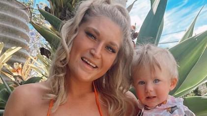 Single mum Maddi Hambly, 27, fights for life in hospital after she was involved in a terrifying car crash. Picture: Facebook