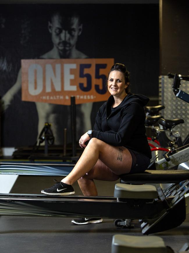 Brooke Archibald lives in Oran Park and runs a gym in western Sydney. Picture: AAP Image/Justin Sanson