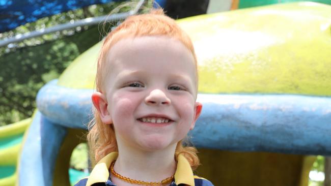 Three year old Otto Johnstone has been voted to have FNQ's best mullet by Cairns Post readers. Photo: Catherine Duffy.