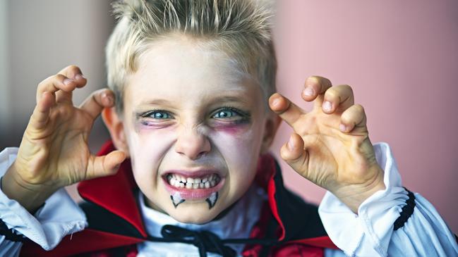 Vampire costumes are expected to be popular this Halloween. Picture: iStock