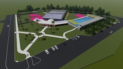 Concept images of the new Grafton Aquatic Centre.