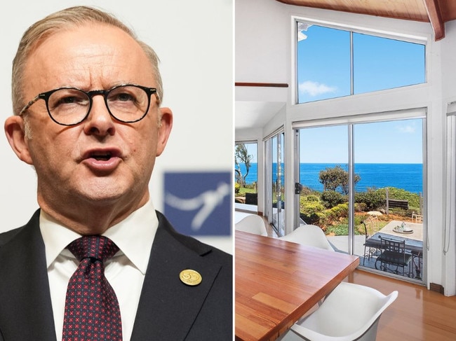 Anthony Albanese has turned his coastal home into an investment property. NSW real estate.