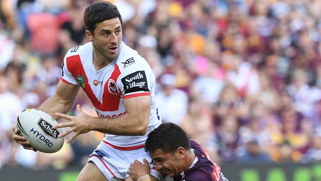 Ben Hunt stepped up for the Dragons when Gareth Widdop was injured. Picture: AAP