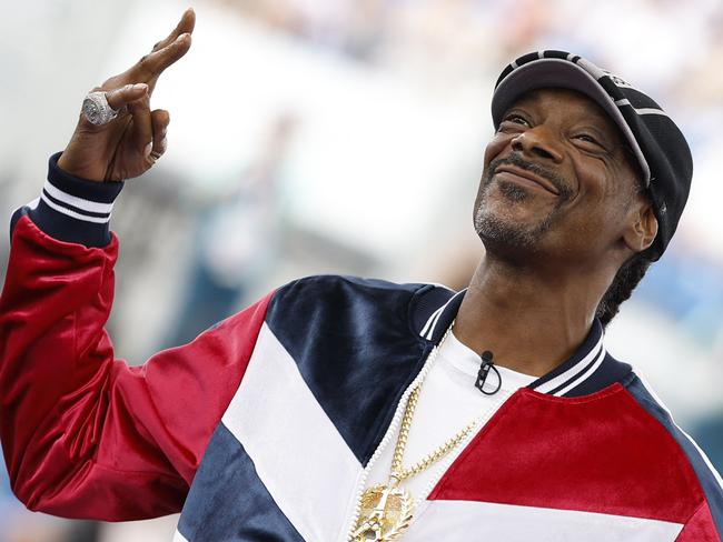 US rapper Snoop Dogg has hit back at critics claiming he has sold out for Donald Trump. Picture: AFP