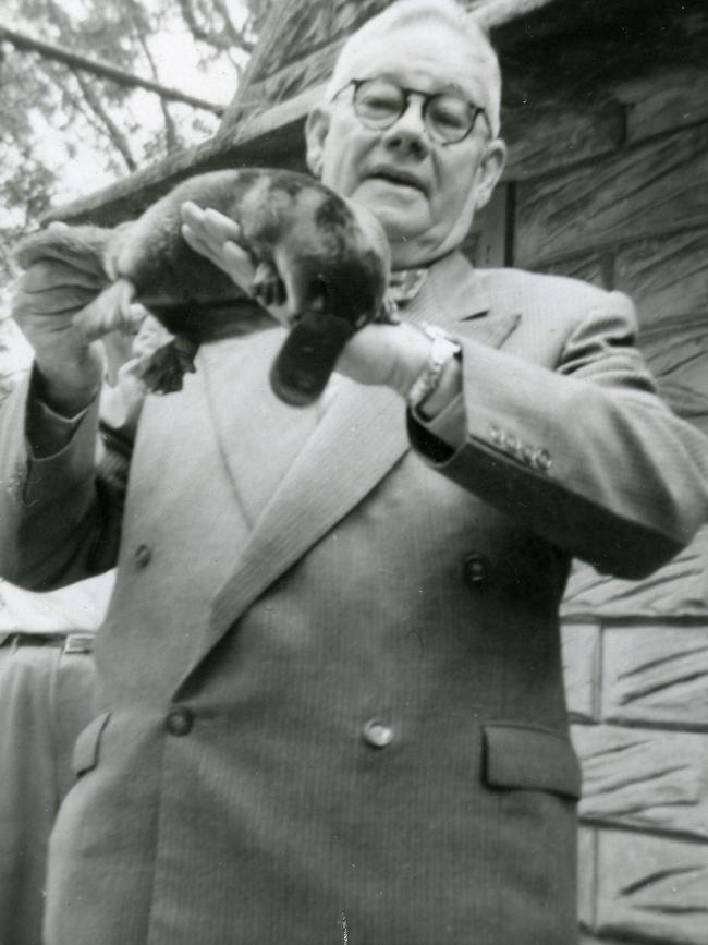 Sir Edward Hallstrom was an animal lover.