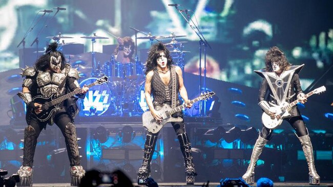 Rock band Kiss on The End of the Road tour. Pic: Jay Gilbert