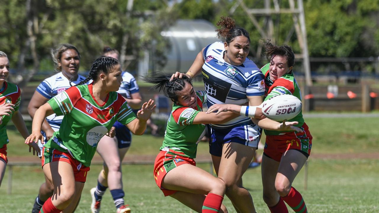 Brothers Chontelle Orcher leads all points scorers in the TRL Women’s competition. Picture: Nev Madsen.
