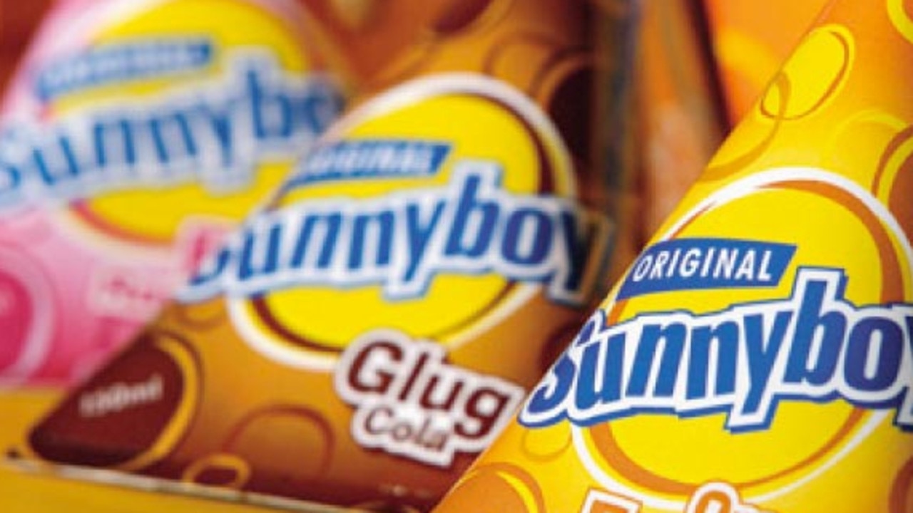 Sunnyboy ice blocks.