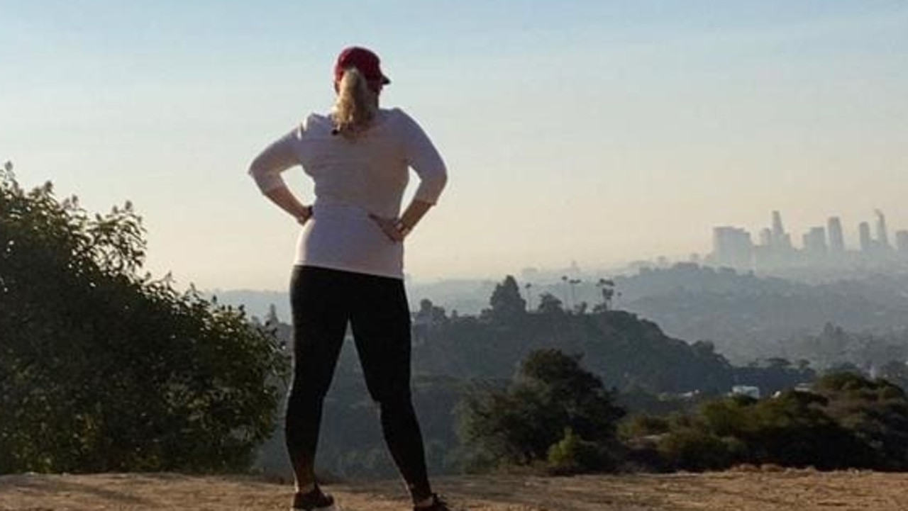 Rebel Wilson's early morning hike. Picture: Instagram