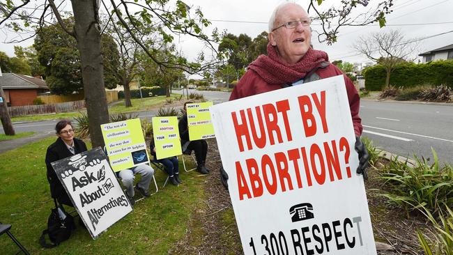 A new study says Australians’ support for abortions performed up to 20 weeks is 12 per cent higher than the global average. Picture: Steve Tanner