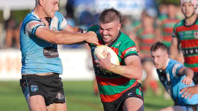 Caleb Nicholls set up the matchwinning try. Picture: DC Sports Photography